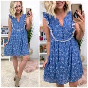 Madison & Mallory Hamilton Floral Dress